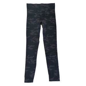 Spanx Camo Leggings High-rise Blue Green Women's‎ Size 🔉
